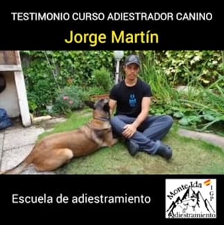 Testimonio Jorge Martín - Curso de adiestramiento canino