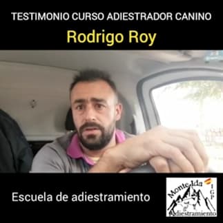 Testimonio Rodrigo Roy - Curso de adiestramiento canino